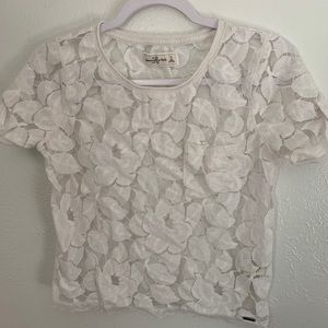 Abercrombie see thru shirt
